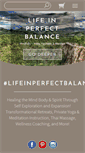 Mobile Screenshot of lifeinperfectbalance.com