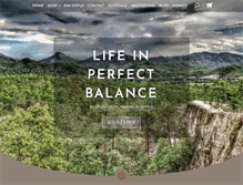Tablet Screenshot of lifeinperfectbalance.com